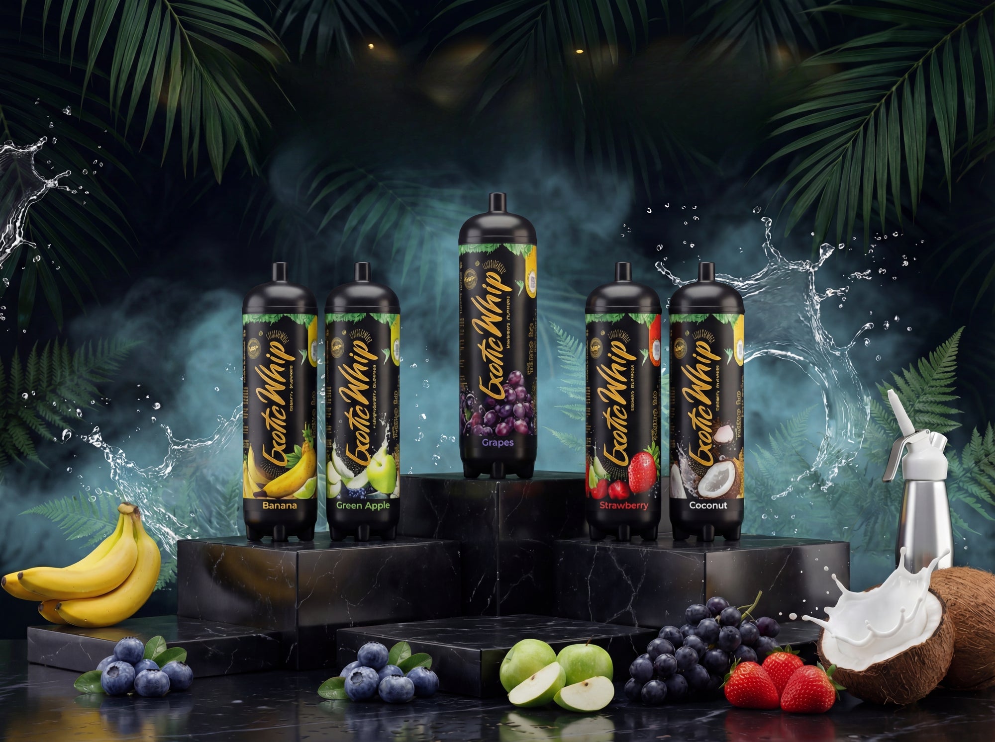 Butelii originale. EXOTIC WHIP. Direct din Europa.